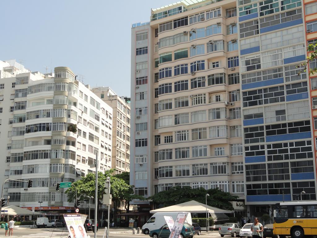 Oceanfront Copacabana Apartment Rio de Janeiro Exterior photo
