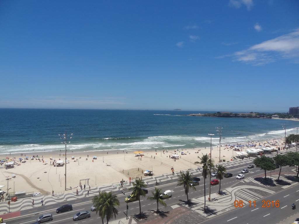 Oceanfront Copacabana Apartment Rio de Janeiro Exterior photo